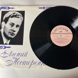 Винтажная виниловая пластинка LP Евгений Нестеренко (Бас), П. Чайковский, С. Рахманинов, Г. Свиридов, Романсы (СССР 1973)