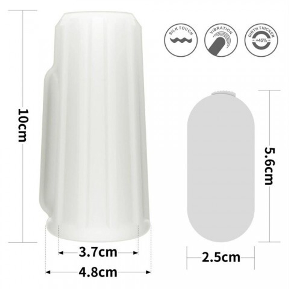 Насадка на пенис с вибрацией Ridge Knights Ring (10*3,7)