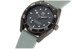 Adidas Originals Wrist Watch Quartz Movement Silicone Strap 43mm Black Dial Men"s Watches 100m Water Resistant