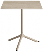 Стол ламинированный обеденный складной Scab Design Tripe Folding, тортора, состаренный дуб тортора