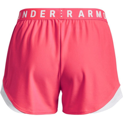 Женские Шорты теннисные Under Armour Women's UA Play Up Shorts 3.0 - блеск/белый