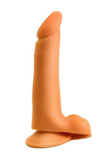 Фаллоимитатор реалистичный на присоске (18 см) (Цвет: телесный)