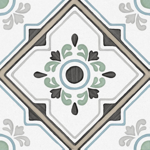 Ponza Bloom 200х200х8 Matt, керамогранит ENNFACE