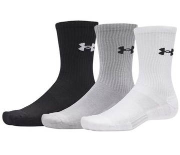 Теннисные носки Under Armour Performance Cotton 3P - white/steel