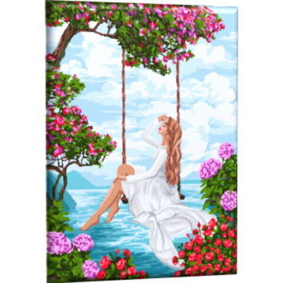 Картина рисование по номерам 40*50 см «Воздушные качели» GLA21