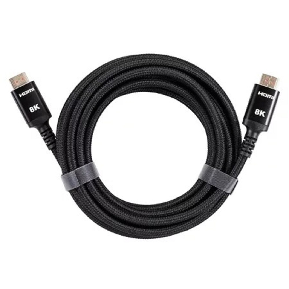 Кабель VCOM ACG859B-5.0 Кабель интерфейсный HDMI-HDMI 19M / M,ver. 2.1 8KX60Hz (Econom) оплетка 5m iOpen