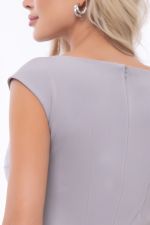 Платье футляр "Основной инстинкт" (светло-серое) П6764 LT Collection
