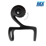 Черная вибронасадка на пенис Bior Toys Sex Expert SEM-55229