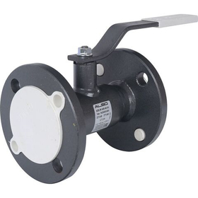 Кран шаровый фланец / фланец ALSO - Ду 15 (КШ.Ф.015.40-01)