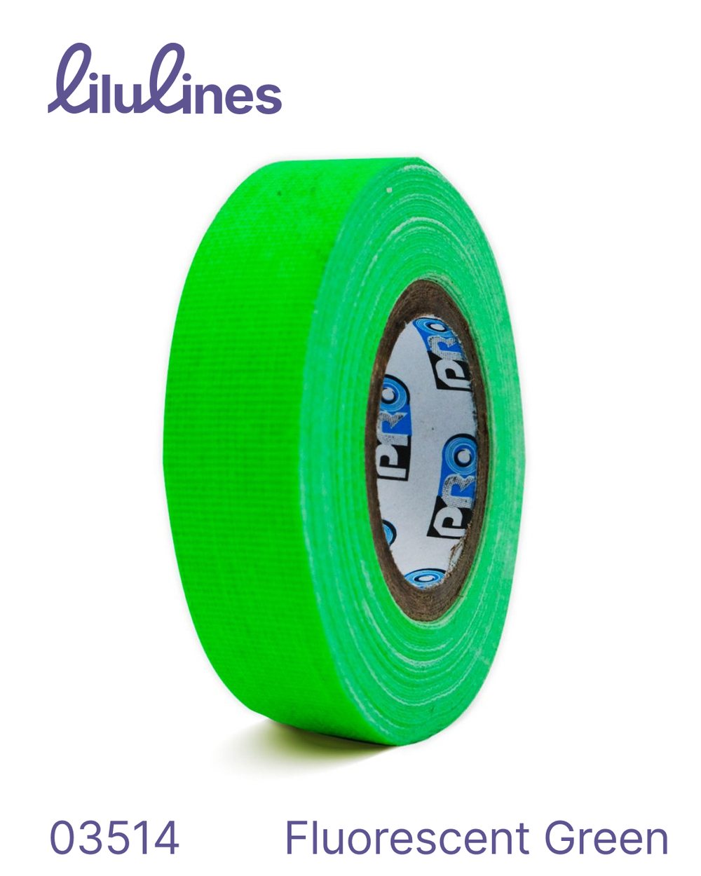 Лента Pastorelli GAFFER FLUORESCENT GREEN 03514 5м