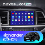 Teyes CC2 Plus 10" для Toyota Highlander 2013-2018