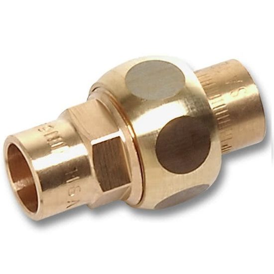 Сгон Sanha 35 мм плоское уплотнение (4330 бронзовые фитинги под пайку)