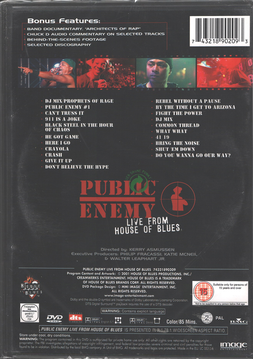 Public Enemy / Live From House Of Blues - U.S. Poison Tour (DVD)