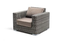 "Боно" лаунж-зона из искусственного ротанга, цвет графит