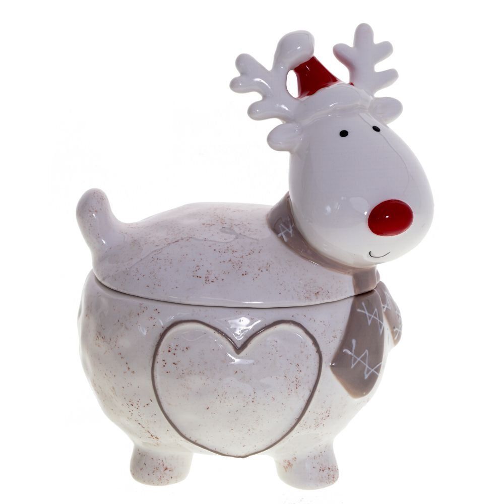 GAEM Конфетница "Северный олень", 1000 мл, L15 W16,5 H22,5 см, 2в.