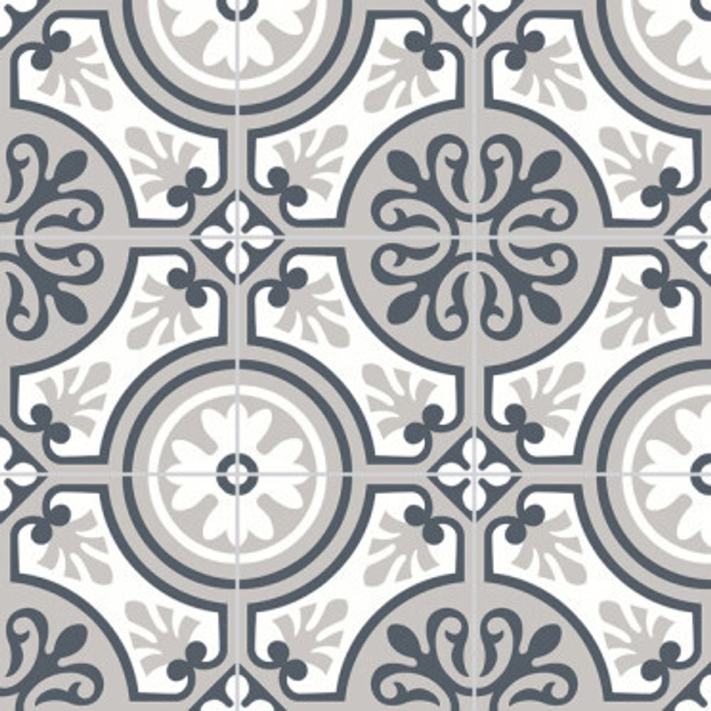 Керамогранит CARPETS Rondo Grey (Black joint) Matt