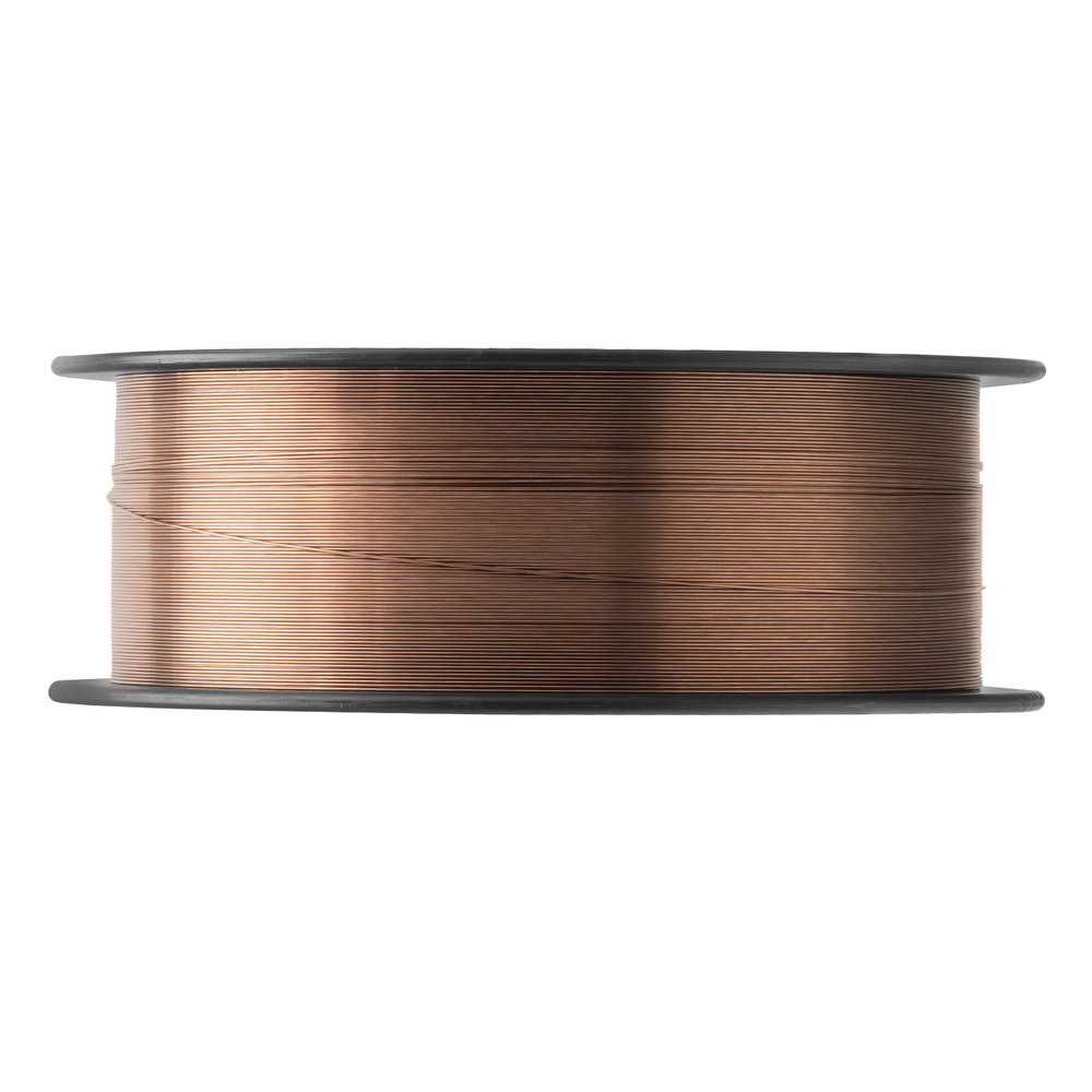 Омедненная проволока ER70S-6, диам. 1 мм, 15 кг, диам. катушки D300 Denzel