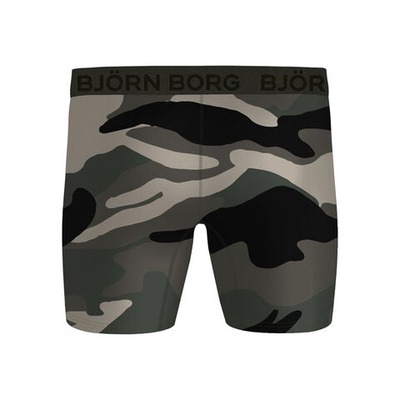 Björn Borg Performance Boxer Shorts Men - Green, Black