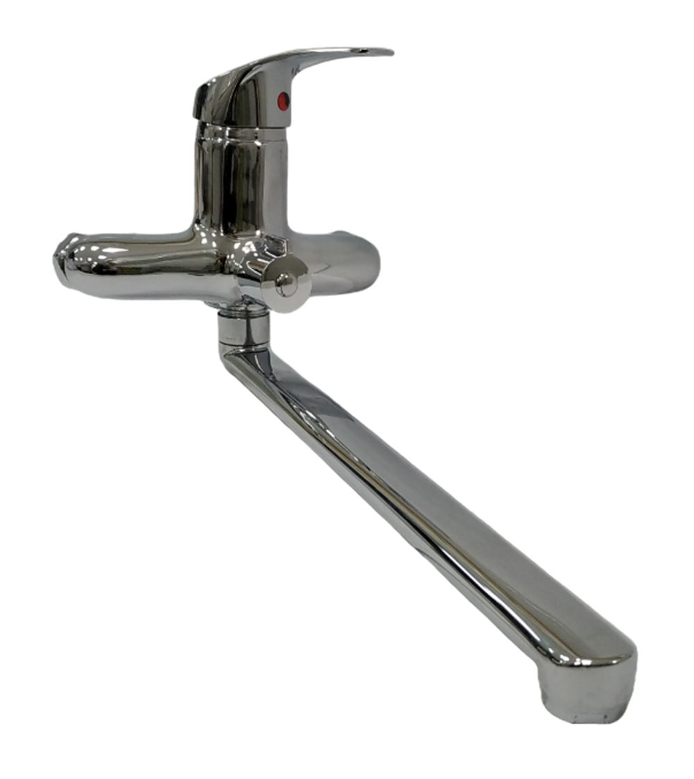 Смеситель для ванны aQuaDv, излив L-обр. 35см 800-01