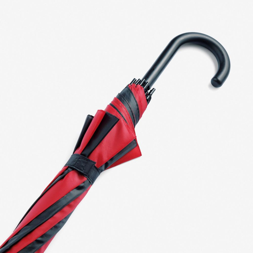 Зонтик- трость DISCO & DANCE Белый/Синий