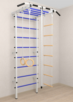 Шведская стенка Sv Pro рукоход 851 (Турник Pro рукоход/Канат/Kольца/Лестница)