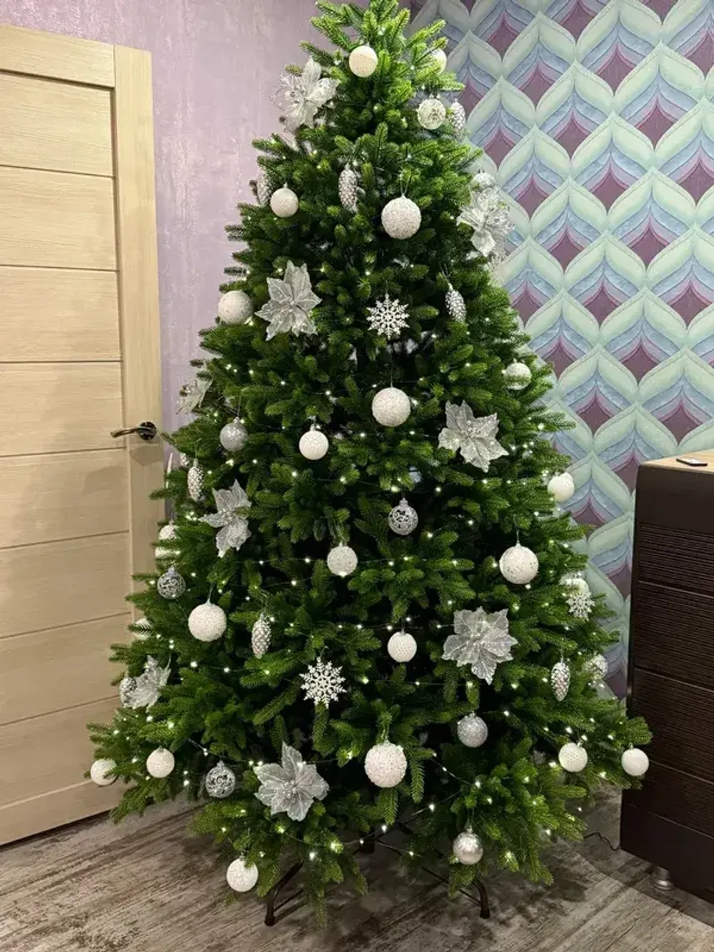 Ель искусственная «Юлия» (Литая хвоя) от 1,2 м до 3 м