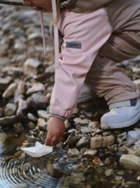 Комбинезон Softshell Колор-блок "Зефир" с варежками 0+