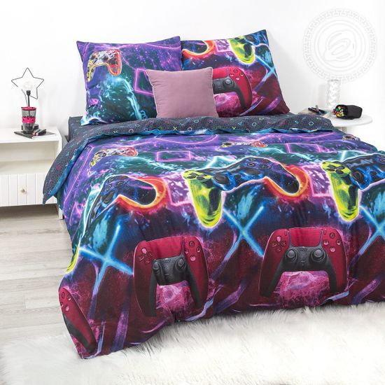 Комплект постельного белья Джойстик бязь