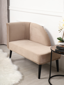 Кушетка Berger бежевый/венге