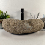 Раковина из речного камня RS-65418 43*41*14 0861