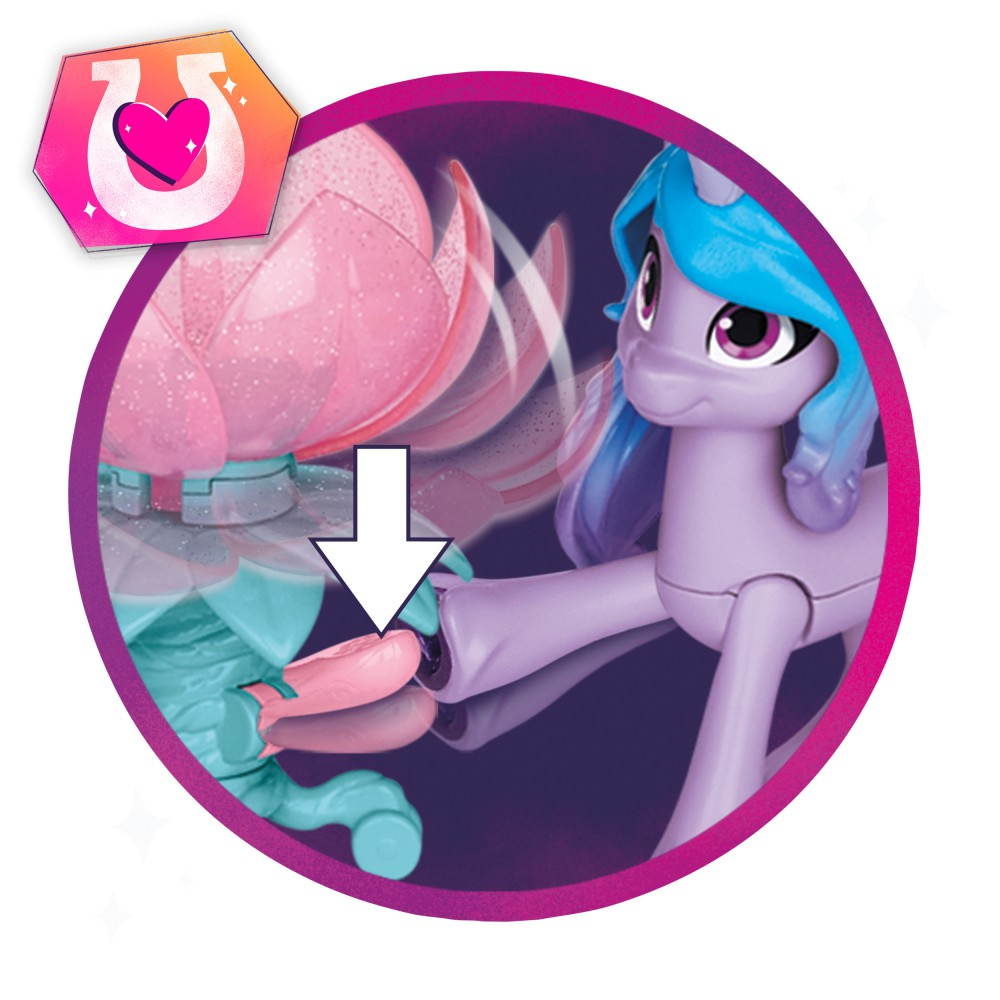 My Little Pony - Набор Чаепитие + фигурка пони Иззи Мунбоу + 20 аксессуаров F6112
