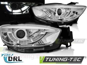 Передние фары chrome true drl для Mazda CX-5