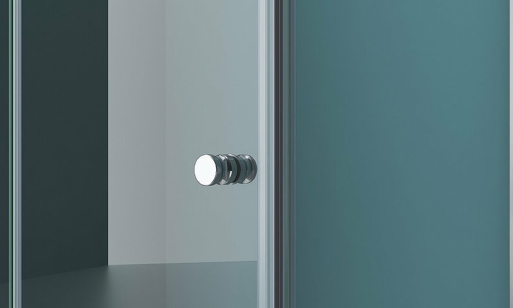 Душевой уголок BelBagno Albano 100х100 ALBANO-AS-1-100-C-Cr профиль Хром стекло прозрачное