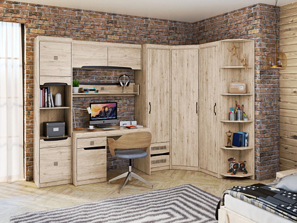 Монца Шкаф угловой