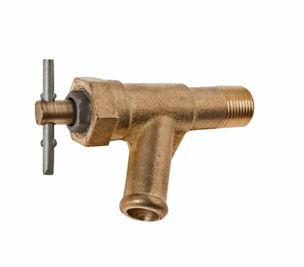 Кран отопителя запорный МТЗ (ВС11/КР-29) (удлиненный отвод) (аналог)