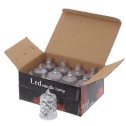 GAEM Изделие декоративное "Свеча" (подсветка, 3xLR54) (блок 12шт), D 5 см, L5 W5 H9 см
