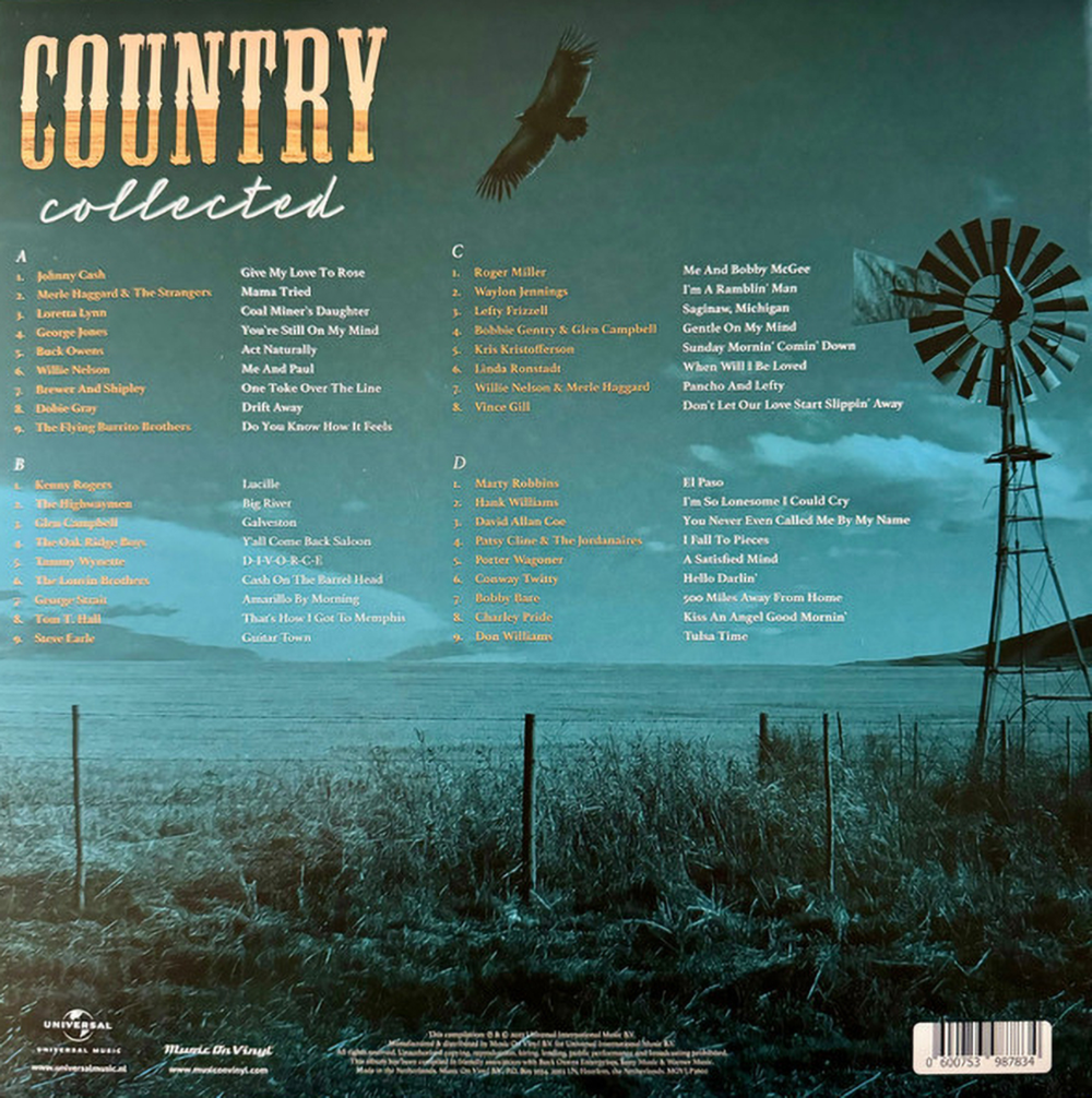 Сборник / Country Collected (Coloured Vinyl)(2LP)