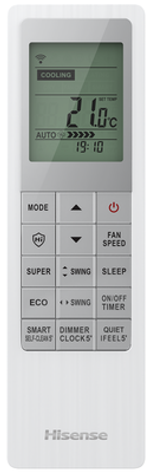 Сплит-система инверторного типа Hisense AS-10UW4RVETG00(R) SILVER