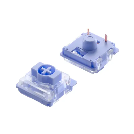 NuPhy AIR96v2 QMK Wisteria Switch Lunar Gray