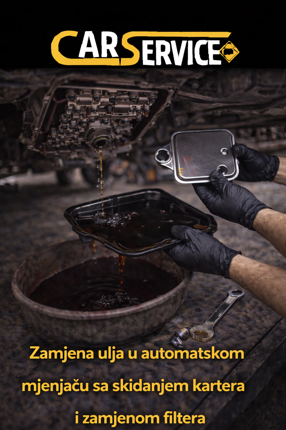 Automatic Transmission Service (Pan Removal & Filter Change)