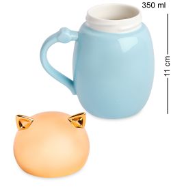 GAEM Art MUG-389/1 Кружка «Без кота и жизнь не та»