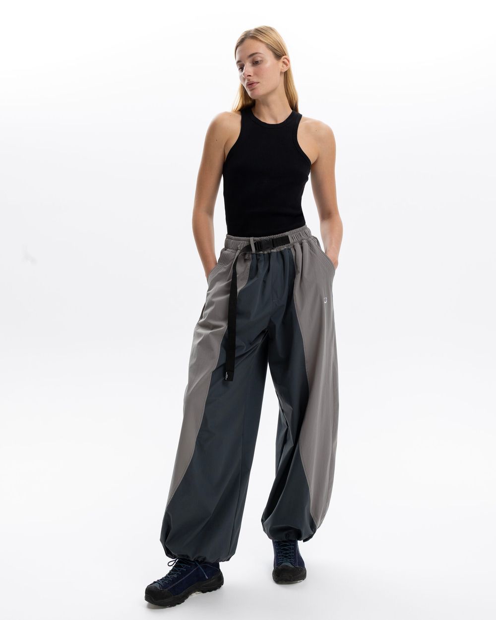 Брюки Outerkit Folium Fieldlog серый/темно-синий