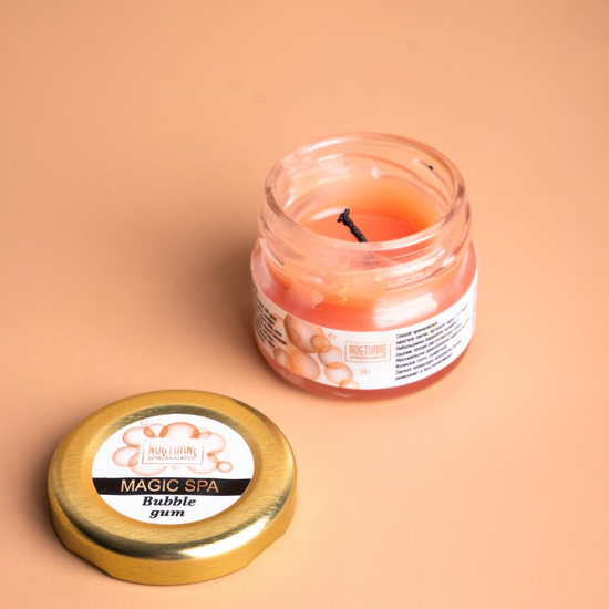Свеча Nogturne “magic spa” бабл гам/25 гр.