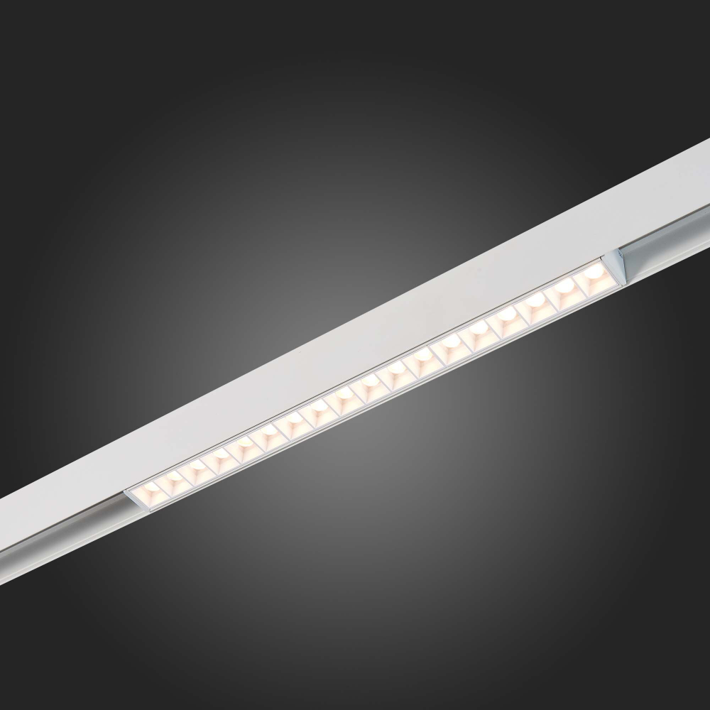 ST361.536.18 Магнитный трековый светильник Белый LED 1*18W 3000K 1 407Lm Ra&gt;80 36° IP20 L331xW22xH44 48V