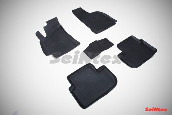 Резиновые коврики в салон Chevrolet Lanos (2005-2009) "Высокий борт"