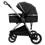 Детская коляска-трансформер Luxmom A4 2в1 (черный)