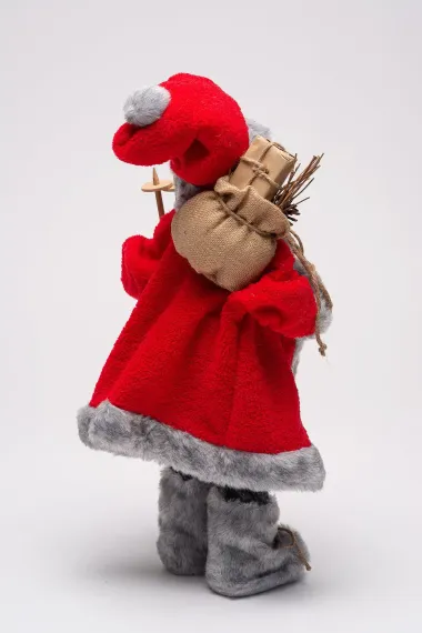 Дед Мороз Величавый в красной шубке 45 см., ЕлкиТорг (ZS-S-21831-18)