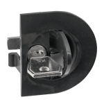Замок пластиковый черный 30/32-16/13 IP31 EKF PROxima (50.00 шт.)