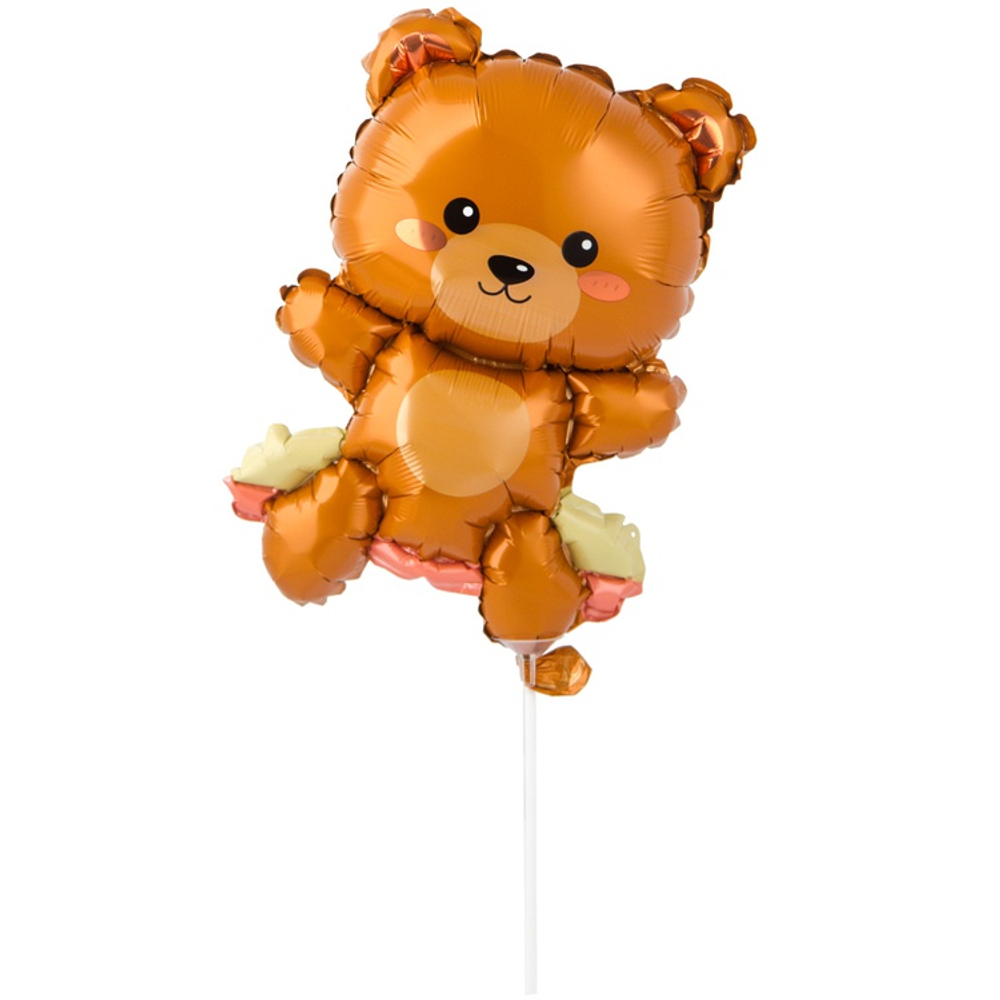 Шар Фольгированный Мишка (Коричневый)