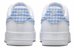 Кроссовки Nike Air Force 1 Low "Blue Gingham" (Женская размерная сетка)